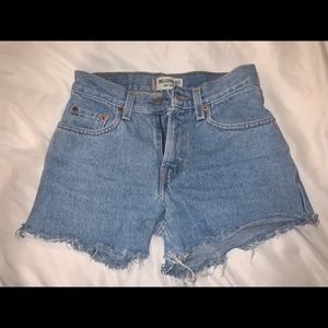 Levi vintage denim shorts